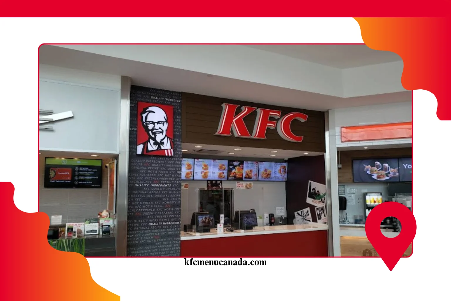 Image of KFC canada store KFC Dufferin Mall Toronto