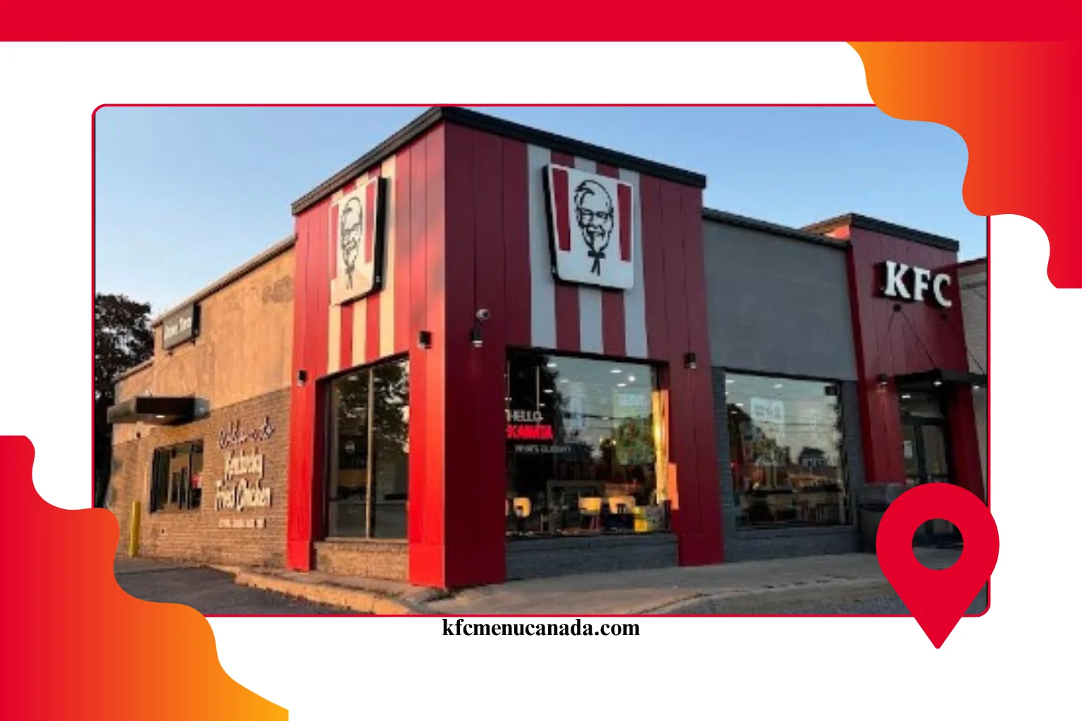 Image of KFC Hazeldean Outlet in Canada