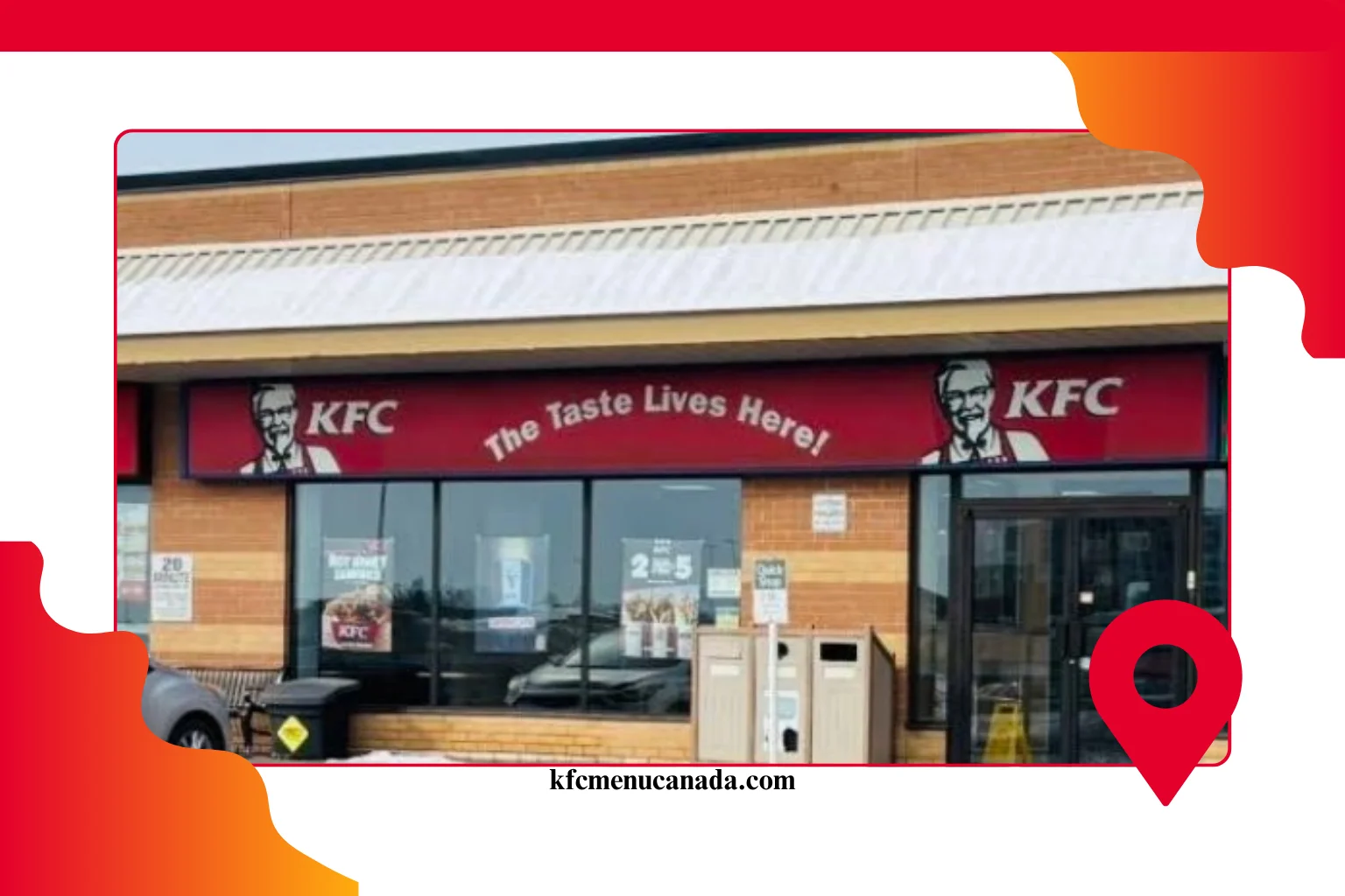 KFC Canada Outlet Image KFC Meadowvale