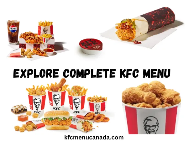 Explore Complete KFC Menu image 