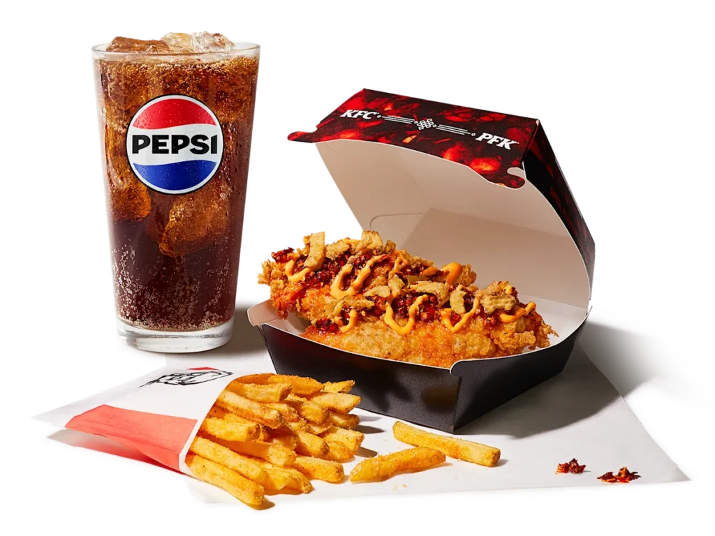 A Chili Crunch Menu Item 2 Piece Loaded Chili Crunch Tenders Combo Image