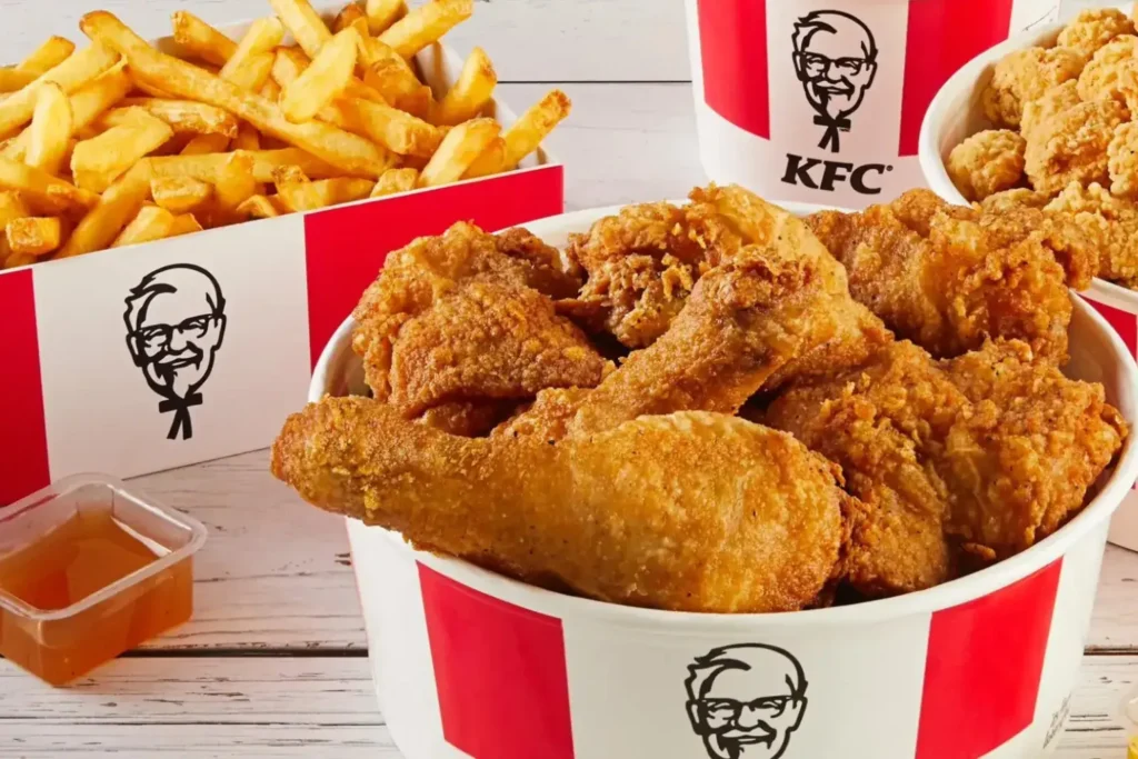 KFC Menu Canada Gallery Image (1) Shows Fries in Chicken