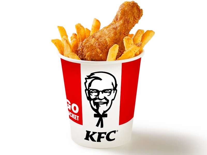 1 Drumstick in go bucket at kfc canada menu
