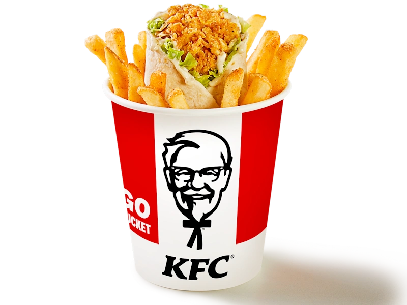 Go Bucket - Snacker Wrap at kfc menu canada