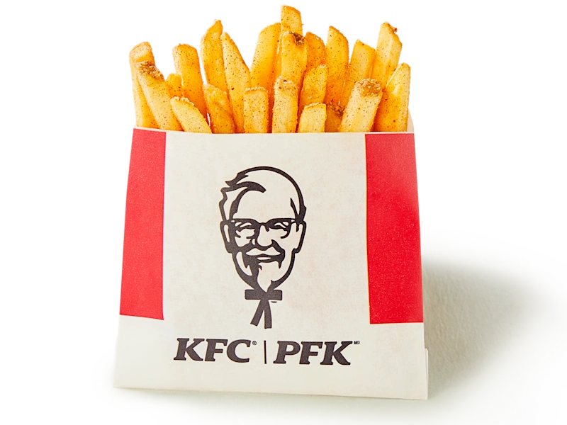 Individual Fries at kfc canada