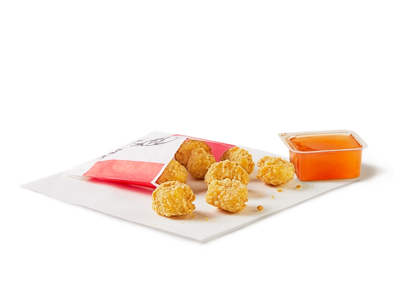 Individual Popcorn Chicken with_Dip