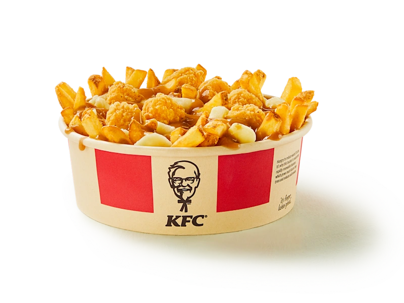 kfc menu canada Large Popcorn Poutine