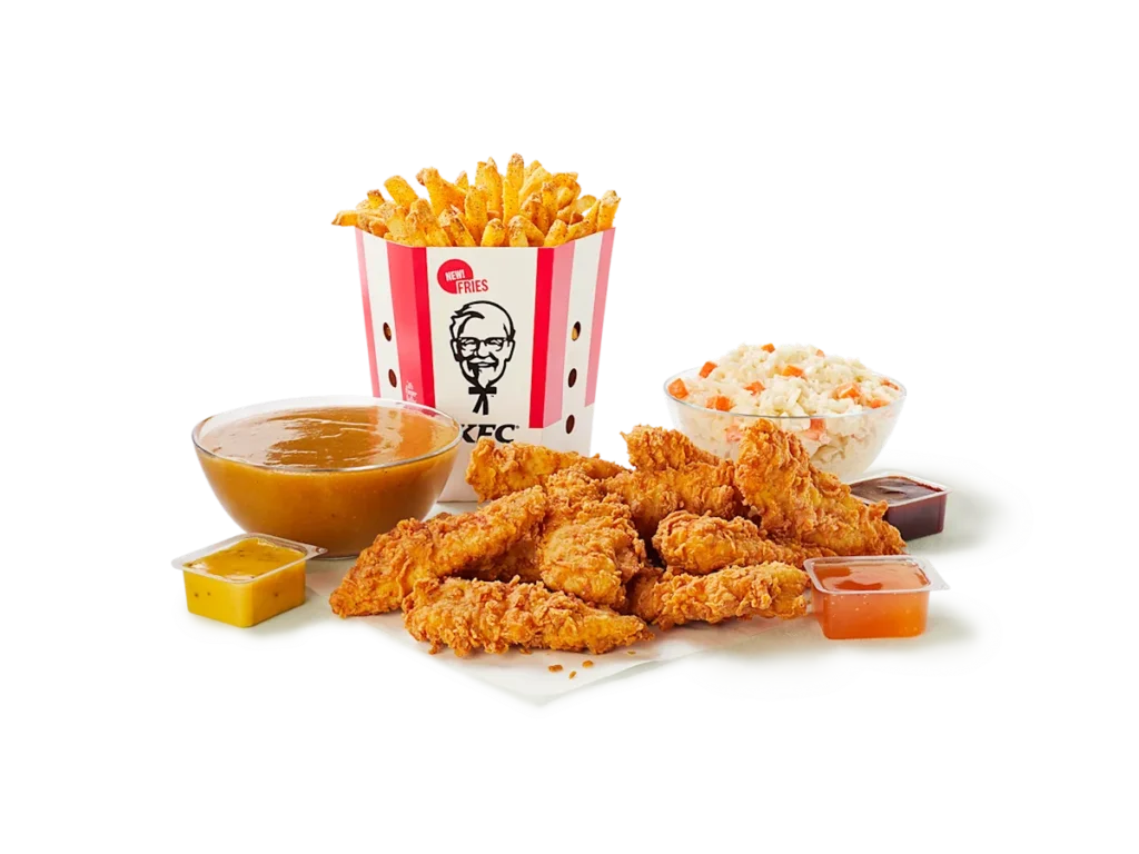 10 Original Recipe Tenders Bucket at kfc menu canada