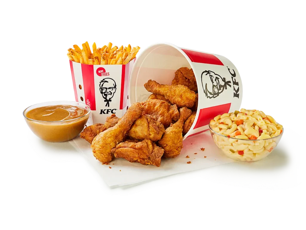 Kfc Buckets menu item 10 Piece Original Recipe Chicken Bucket 