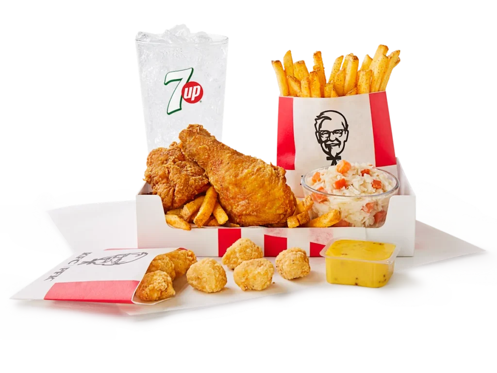 Kfc Menu Big Box meal menu item 2P Chicken Box Meal