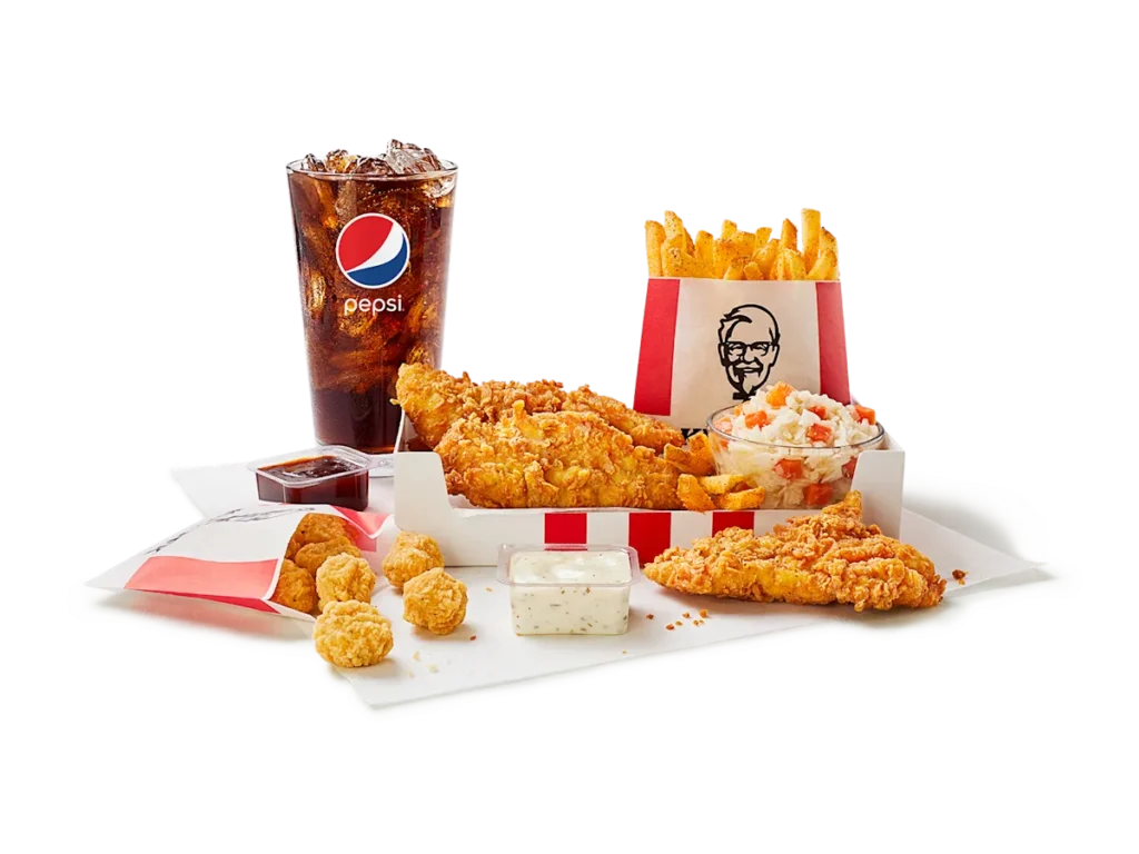 kfc menu canada item 3 Original Recipe Tenders Box Meal