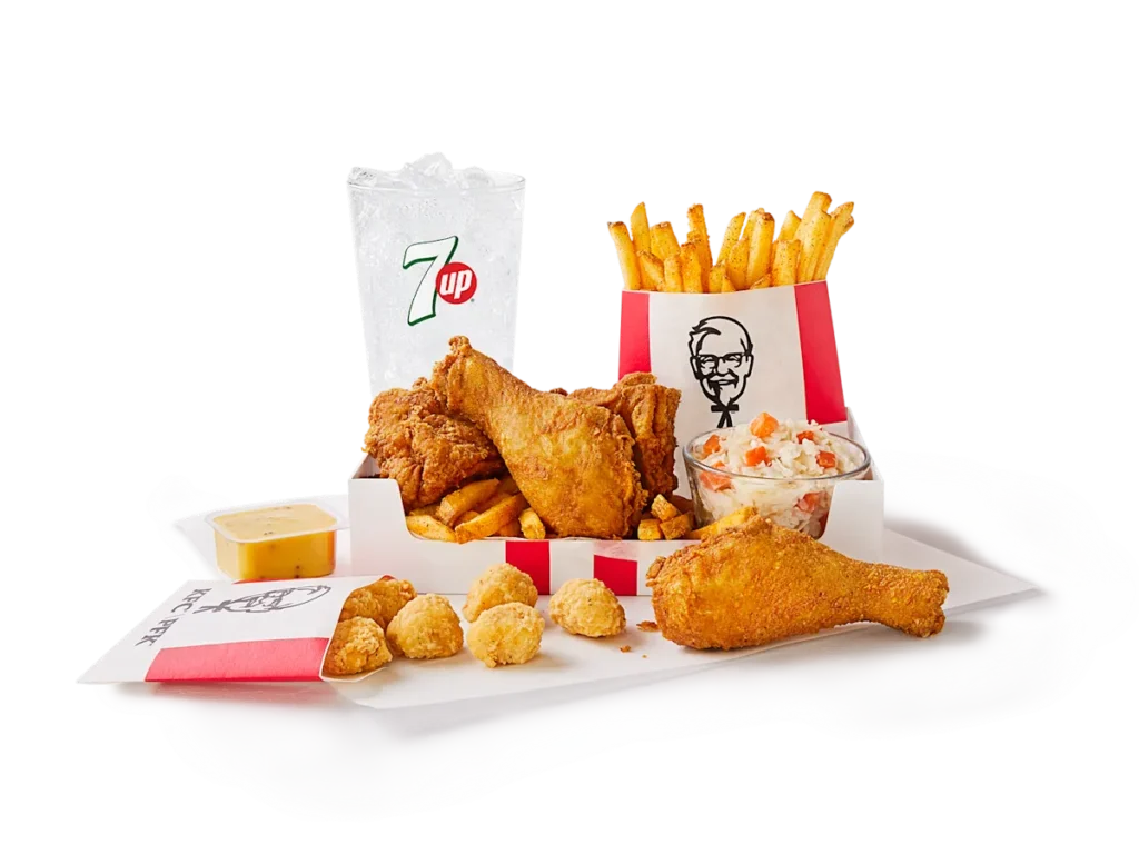 kfc menu item 4 Piece Chicken Box