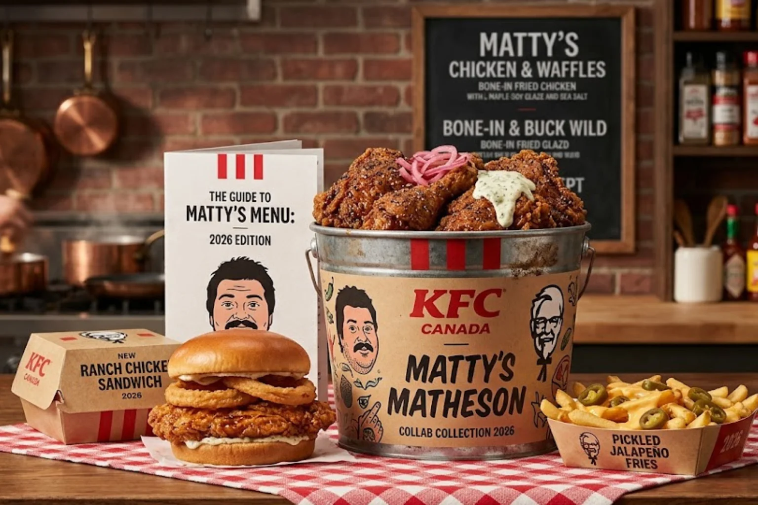 KFC Canada x Matty Matheson Menu, Collab & Guide in 2026 Image from kfcmenucanada.com blog