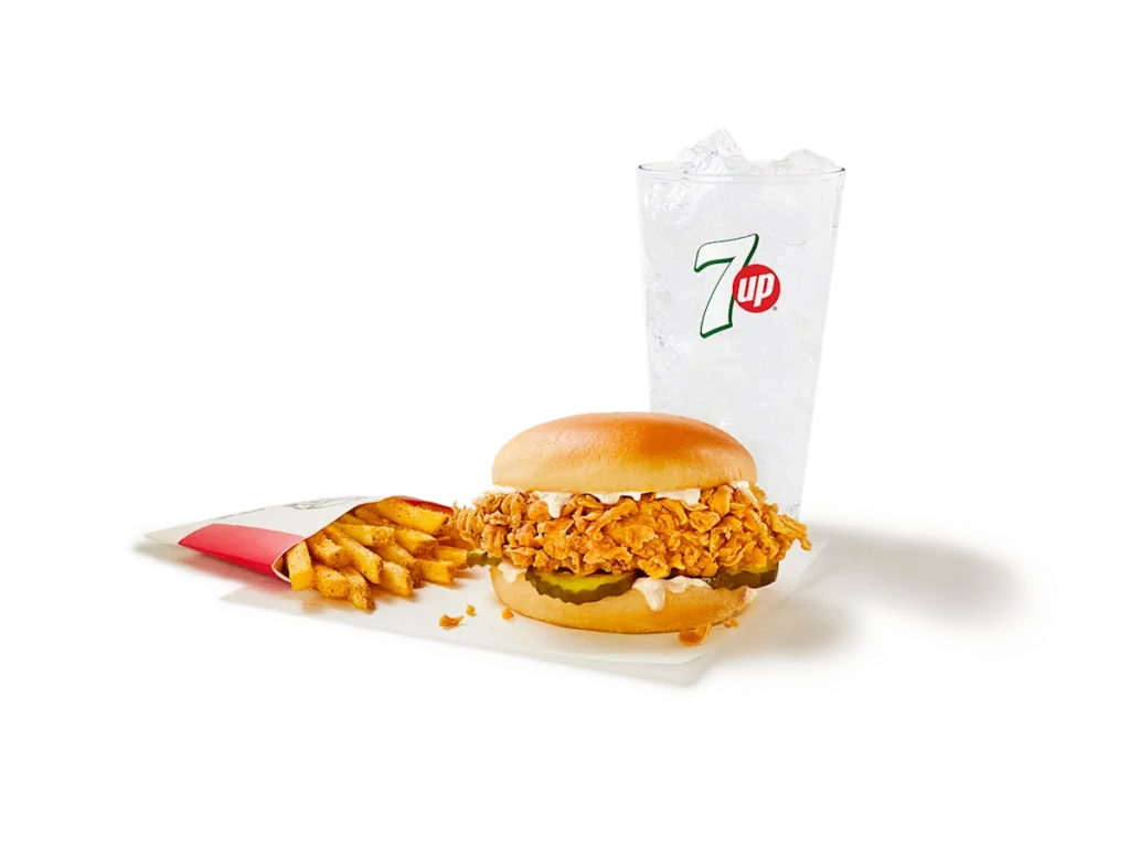 kfc menu item KFC Famous Chicken Sandwich Combo