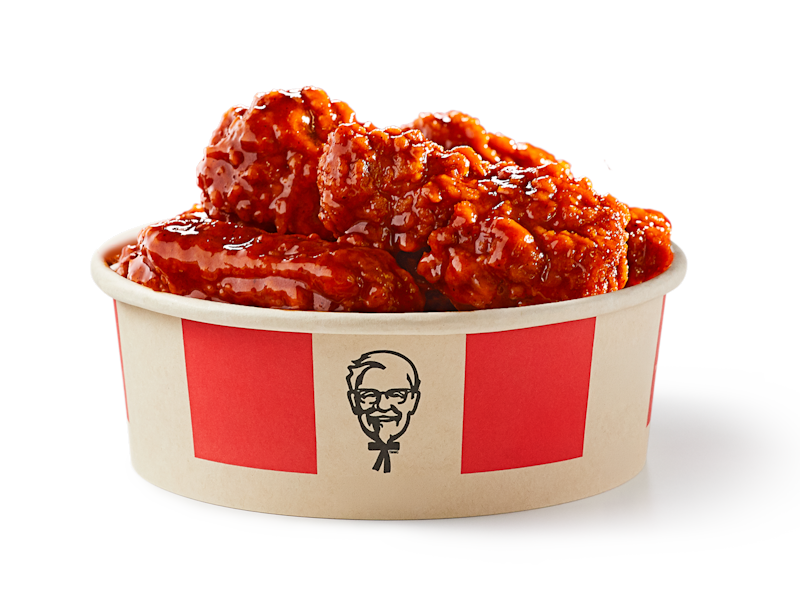 KFC Menu Canada 5PC Zinger Drip Hot Wings