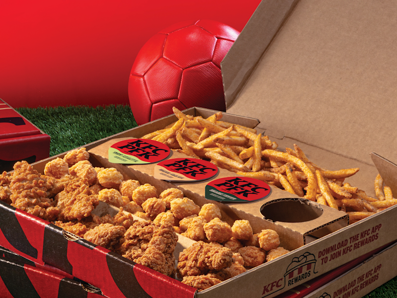 KFC Canada Global Menu Item Global Dipping Feast