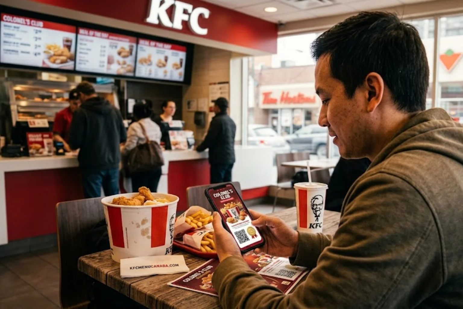 KFC menu Canada Blog image shows KFC Canada Coupons How to Find and Use Them?