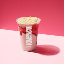 KFC Canada Kwench Menu Drink Item Strawberry Shortcake Krunch Shake