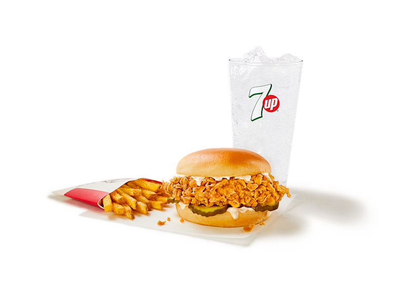 A KFC Canada Menu Item KFC Famous Chicken Sandwich Combo