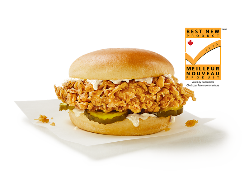 A Limited Time Offer Menu Item KFC Famous Chicken Sandwich at kfcmenucanada.com