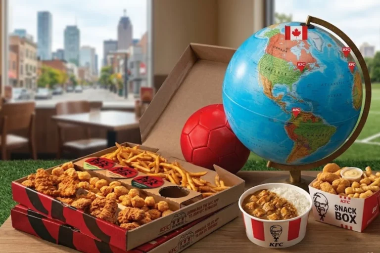 A Blog image at kfc canada shows KFC Global Menu Canada & What Does It Mean?
