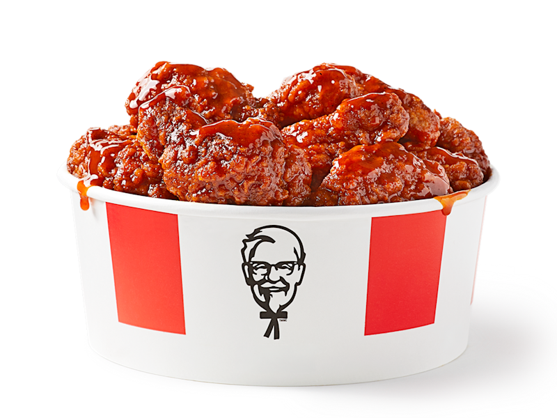 KFC Zinger Drip Category Menu Item Zinger Drip Hot Wings Bucket