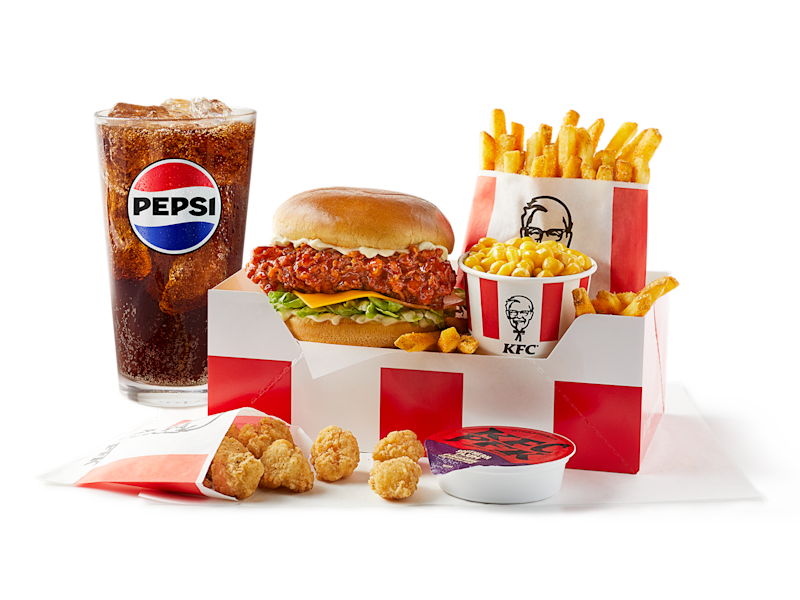 KFC Canada Menu Item Zinger Drip Sandwich Box Meal