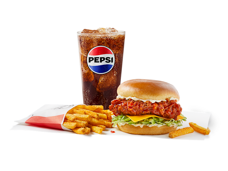 KFC Canada Menu Item Zinger Drip Sandwich Combo