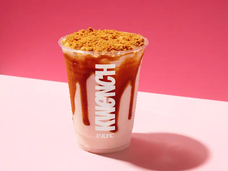 Kwench by KFC Caramel Krunch Shake
